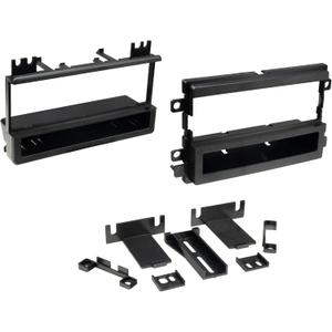 Scosche FD2080 Single DIN Radio Install Dash Kit and Pocket Compatible with Select 1995-11 Ford, Lincoln, Mazda and Mercury Vehicles - Aftermarket Car Stereo Installation Kit - Does Not Fit Double DIN