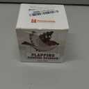 Potaroma Cat Toys Rechargeable Flapping Bird Sparrow, Lifelike Chirp Tweet, Touch Activated Kitten Toy Interactive Cat Exercise Toys for All Breeds Cat Kicker Catnip Toys 4.0 Inches