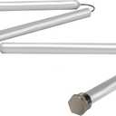Eastman 45 Inch Flexible Magnesium Anode Rod, 1-1/6 Inch Hex Head, Chrome, 60296
