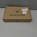 M MAELREG Mens Golf Shirts Dry Fit Moisture Wicking Performance Sports Short Sleeve Striped Collared Polo Shirts for Men (XXXL)