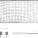 RV Furnace Vent Cover,Flying Insect Bug Cover,Stainless Steel Screen to Protect RV Water Heater from External Creature,7.5''x 4.1''x 1.3''