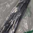 6PCS Small Tension Curtain Rod 27 to 38 Inch,Black Short Curtain Rods No Drilling,Loaded Expandable Spring Curtain Rods for Windows Kitchen,Closet,Cupboard,Door,Bookshelf