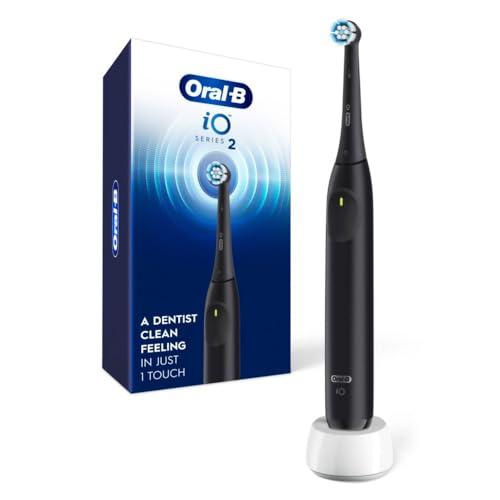 Oral-B iO Series, Night Black Automatic Pressure Sensor to Protect Gums - 3 Modes - 2 Min Timer