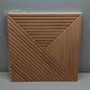 Soon Global Acoustical Wall Panels, 6-Piece, 23.62 X 23.62 Inches Art Acoustic Panels, Decorative Acoustic Panels, Acoustic Wall Panels, Sound Absorbing Wall Art, Arcadian Vortex