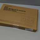 Baby Hand and Footprint Kit - Clay Handprint Keepsake Frame, Newborn Nursery Picture Frame, Personalized New Mom Gifts for Baby Shower & Registry (Golden Wheat) (Duo Frame, 13" x 7.9")