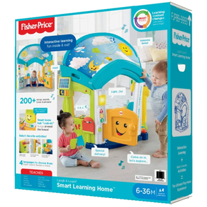 Fisher-Price Laugh & Learn Playhouse Educational Toy for Babies & Toddlers, Smart Learning Home