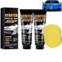 2 x 2 Set Scratch Remover for Vehicles, 2026 New Car Scratch Removal, Car Scratch Remover for Deep Scratches, Fast-Acting Cars Polishing Wax Scratchs Remover, Car Paint Scratch Repair Kit with Sponge