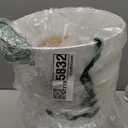 Trash can，7Liter/1.8 Gallon Garbage can with Press top Lid，Nordic Modern Waste Basket，Plastic Trash bin Suitable for Kitchen, Bathroom, Bedroom, Living Room, Office, Outdoor，Dog Proof Trash can