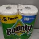 Bounty Quick Size Paper Towels, White, 8 Family Rolls