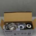 Ganiza Blender for Smoothies, 14Pcs Personal Blender for Shake and Smoothies for Kitchen with 3 Portable Cups (1x24oz & 2X17oz), Single Serve Smoothie Maker, Nutritious Recipe (Black Silver)