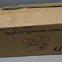 Dinosaur Balance Bike for 1-3 Year Olds, Toddler 4-Wheel No-Pedal Walker Scooter with Music & Mist Spray Effects, ASTM Certified First Birthday Gift for Boys & Girls (Yellow)