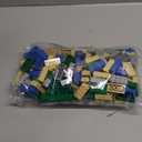 200 Piece Classic Small Building Bricks, 2x4 Building Blocks STEM Creative Building Toys, Blue, Gray, Green, Sand(Small Bricks, 1.25x0.62x0.47 in)