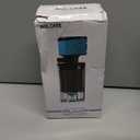 Submersible Aquarium Filter, Upgraded 50-150 Gallon Fish Tank Filter with Fish Guard, Internal Whisper Pump for Turtle Tank, Debris Tray, Check Valve, Fresh/Saltwater, 12-Inch