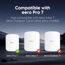 Wall Mount for eero Pro 7 Tri-band Mesh Wi-Fi 7 Router  Space-Saving Holder with Cable Management, Easy to Install Includes Screws, Compatible Only with eero Pro 7 for Wall & Outlet Mounting (2 Pack)
