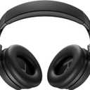 Bluetooth Headphones, Wireless Headphones with Active Over Ear Noise Cancelling and Mic, Deep Bass, Up to 24 Hours of Playtime, Black