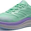 Women's Orthopedic Road Running Shoes: Comfortable Arch Supports Plantar Fasciitis Orthotic Sports Athletic Sneakers, Casual Flat Feet High Arch Tennis Work Walking Shoes for Foot Heel and Pain Relief (6.5, W2-lake Blue)