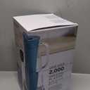 LifeStraw Home Water Filter Pitcher, 7-Cup, Glass with Silicone Base, Juniper, for Everyday Protection Against Bacteria, Parasites, Microplastics, Lead, Mercury, PFAS and a Variety of Chemicals