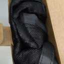 METAONLY Magnetic Screen Door Mesh Fits 36" x 96" Door - Curtain Size 38" x 98", Works for Patio, Sliding Door, Keeps Bug Mosquito Out, Fresh Air Flow, Black