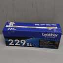 Brother Genuine TN229XLBK Black High Yield Printer Toner Cartridge - Print up to 3,000 Pages(1)