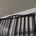Toddleroo by North States - Deluxe Dcor Safety Gate: Hardware Mounted Extra Wide Metal Baby Gate - Adjustable Child Gate - 38.3 to 72 Inches Wide - 30 Inches Tall - Matte Bronze