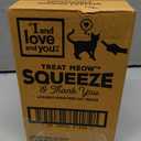 I AND LOVE AND YOU Treat Meow Variety Pack - 12CT Assorted creamy, squeezable puree cat treats in a 12-count variety pack Exp Mar 2026