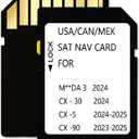 2025 2026 Navigation sd Card Memory Compatible with Mazda 2024 CX-30,2024-2025 CX-5,2023-2025 CX-90,Latest Maps USA/Mexico/Canada