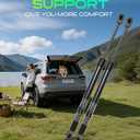 YHTAUTO Rear Window Glass Gas Struts Lift Supports for Nissan, Infiniti