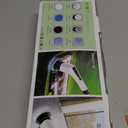 Leebein Electric Spin Scrubber, Cordless Cleaning Brush with 8 Replaceable Brush Heads, Tub and Floor Tile 360 Power Scrubber Dual Speed with Adjustable & Detachable Handle for Bathroom Kitchen Car (White)