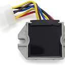 Voltage Regulator Rectifier AM126304 AUC12632 M70121 M97348 Rectifier for John Deere 240 245 260 265 285LX172 X595 X700 X720 X724 X728 F510 F735 for Gator 6x4 Gator CS Gator CX Gator and TS Gator
