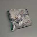 White Marbles Bar Stool Covers Round, Elastic Stool Cushion Cover Stool Slipcover Soft Bar Chair Covers Non Slip Stool Seat Covers Vanity Stool Cover, Easy to Clean (Large)