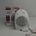 Pro Fusion Heat FH-101A 750/1500 Watt White Oscillating Fan & Heater