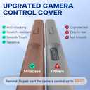 Miracase Magnetic for iPhone 17 Pro Case, Compatible with MagSafe, Integrated Silicone Camera Control Cover, 3.0mm Thicken Shockproof Drop Protection Phone Case for 17 Pro,Chocolate