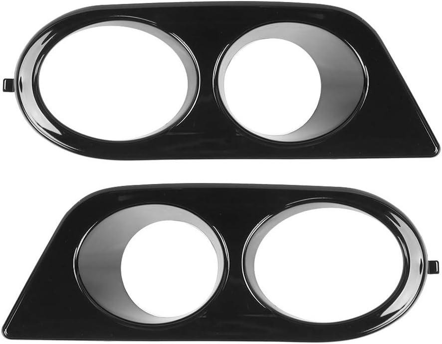 2PCS Fog Light Cover for E46 M3 20012006 Front Bumper Accessory Dual Hole Fog Lamp Bezels 4 Door Sedan