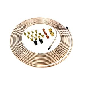 The Stop Shop 25 Feet of 3/16 Inch (4.75 mm) Copper Nickel Brake Line (.028" Wall Thickness)