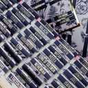 UPAFEXXI-Laminated Bible Tabs for Women and Men (Gold Foil Embossed Lettering) Reposition Large Print tabs, Easy to Read and Apply, 80 Bible Chapters Labels for Easy Navigation (Floral) (White and Bule)