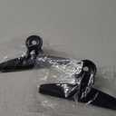 Coideal Extra Large Bulldog Clips - 2 PCS 20cm Long Jumbo XL Bull Binder Paper Clip Clamps for Office (Black, 7 7/8 Inch)