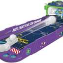Disney Pixar Toy Story Wooden Tabletop Air Hockey Game, 2-Player, Ages 4+ | Built-In Airflow Creates Real Arcade-Style Play, Includes 2 Pushers, Puck and Score Counters, Requires 3 AA Batteries