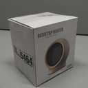 Space Heater,PTC Ceramic/Portable Electric Desktop Heater High Output Desktop Heater for Home Bedroom Office Desk Indoor Use(Light Brown)