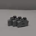 Solar/Photovoltaic Fuse Holder PV DC1000V 15A 35mm DIN Rail Mounting Cylindrical Base Single Mount Solar Photovoltaic Fuses Link System Protection