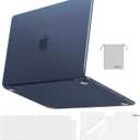 MOSISO Compatible with MacBook Neo Case 13 inch 2026 Release Model A3404, True to Device Color, 4 in 1 Kit Ultra-Thin Crack-Resistant&Anti-Fingerprints Protective Hard Shell Case Cover, Indigo Clear