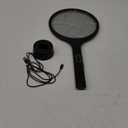 YISSVIC Electric Fly Swatter Bug Zapper Racket Dual Modes Mosquito Killer with Purple Mosquito Light Rechargeable for Indoor Home Office Backyard Patio Camping