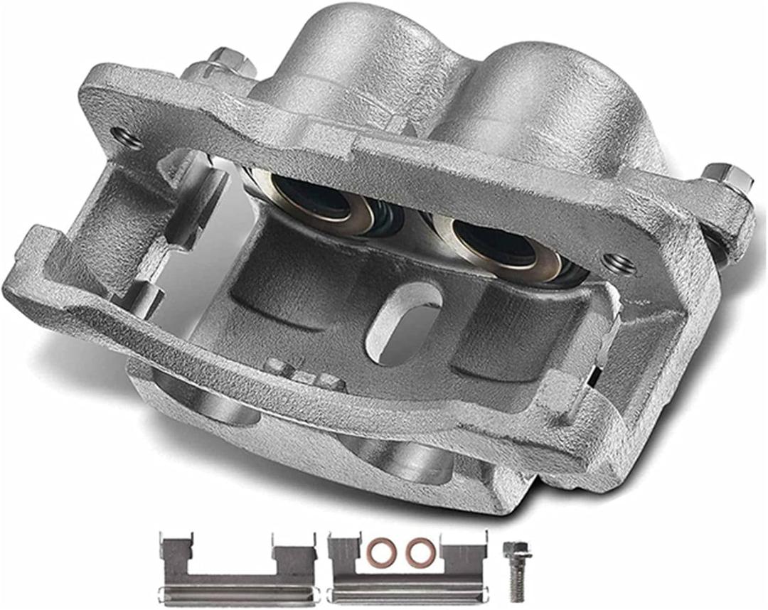 Left Disc Brake Caliper Assembly Bracket Compatible with Select Chevy, Cadillac, GMC and Hummer Models,Silverado 1500 2500 3500, Escalade, Tahoe, Sierra 1500 2500 3500, Savana 1500