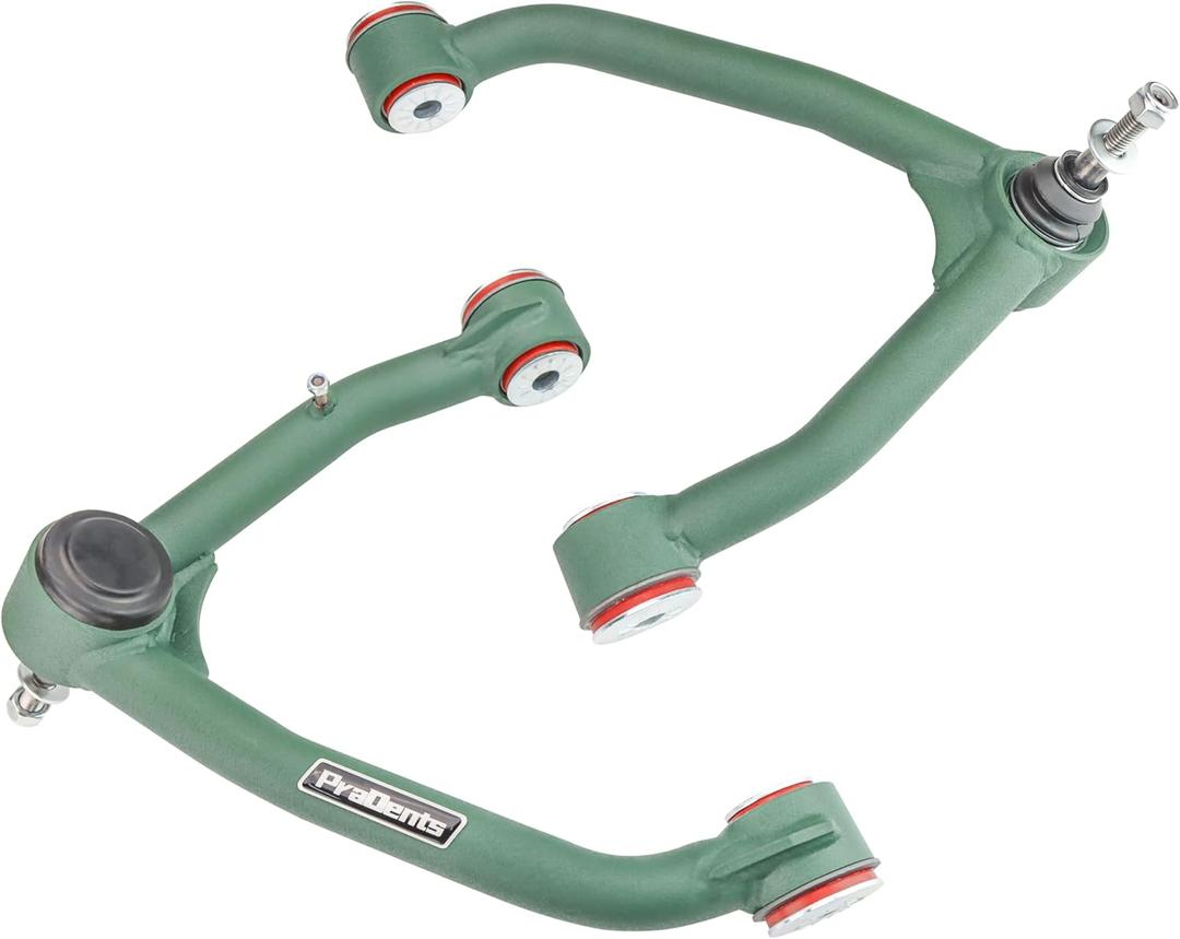 2-4" Lift Front Upper Control Arms for 2007-2018 Chevy Silverado GMC Sierra 1500, 2007-2014 Chevy Tahoe Suburban 1500 GMC Yukon/Yukon XL 1500 Cadillac Escalade, 2007-2013 Chevy Avalanche,Wrinkle Green