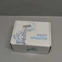 Arofa Handheld Toilet Bidet Sprayer for Toilet-Adjustable Water Pressure Control with Bidet Hose for Feminine Wash, Stainless Steel Brushed Nickel Bidet Faucet Cloth Diaper for Baby Wash, Black,2 Pack