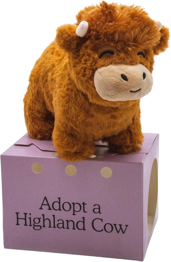 Follow Your Legend Henry The Highland Cow Plushie! - 7 Highland Cow Stuffed Animal, Stuffed Highland Cow, Highland Cow Plush