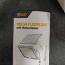 SUPERDANNY Solar Outside Lights with 113 Bright LEDs 7000K, Motion Sensor Outdoor Flood Lights Dusk to Dawn with 16ft Cable IP65 Waterproof, Security Light for Garden Barn Porch 2 Pack