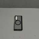 TORRAS Upgraded Magnetic Shockproof for Samsung Galaxy Z Fold 7 Case with Screen Protector, Fit for MagSafe, 4X Military Grade Hinge Protection, Translucent Slim Case for Samsung Z Fold 7, Black