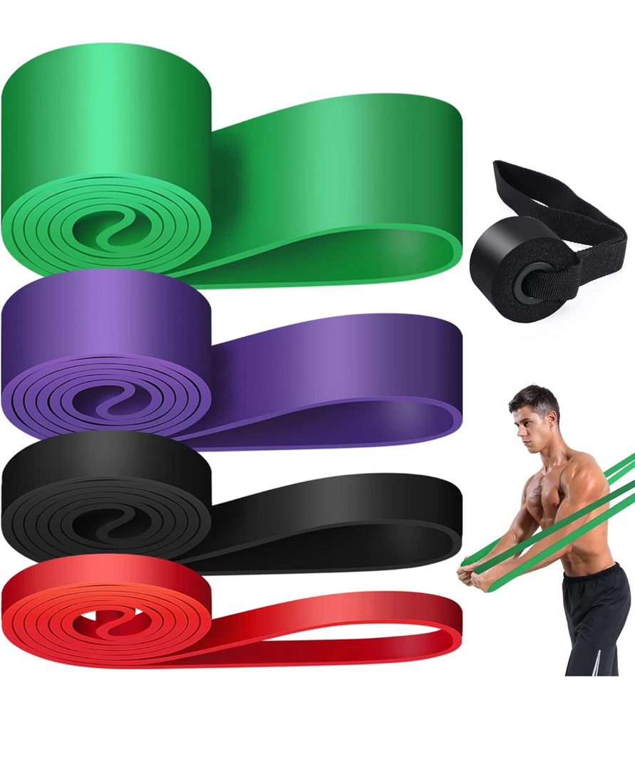 Resistance Band,Pull Up Assistance Bands, Workout Bands, Exercise Bands, Resistance Bands Set for Working Out with Door Anchor,Physical Therapy, Shape Body, Men and Women