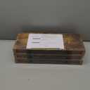 QEEIG Floating Shelves for Wall Bathroom Shelf Bedroom Kitchen Living Room Hanging Book Shelves Small Farmhouse Decor 16 inch Set of 3, Rustic Brown (015-BN3)