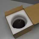 Palo Santo Holder Incense Burner-Zongzi Clay Smudge Bowl with Chimney, Mini Ceramic Fireplace for sageCone Burning, Aromatic Home Decor, Ceramic ash Tray, Anxiety Relief Meditation for Women